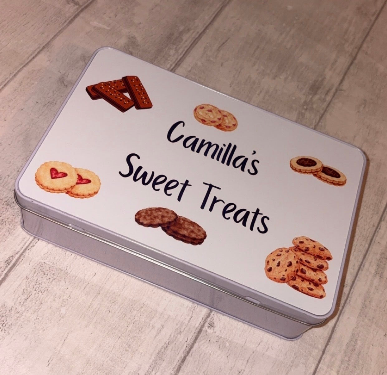 Personalised Sweet/Biscuit Tin