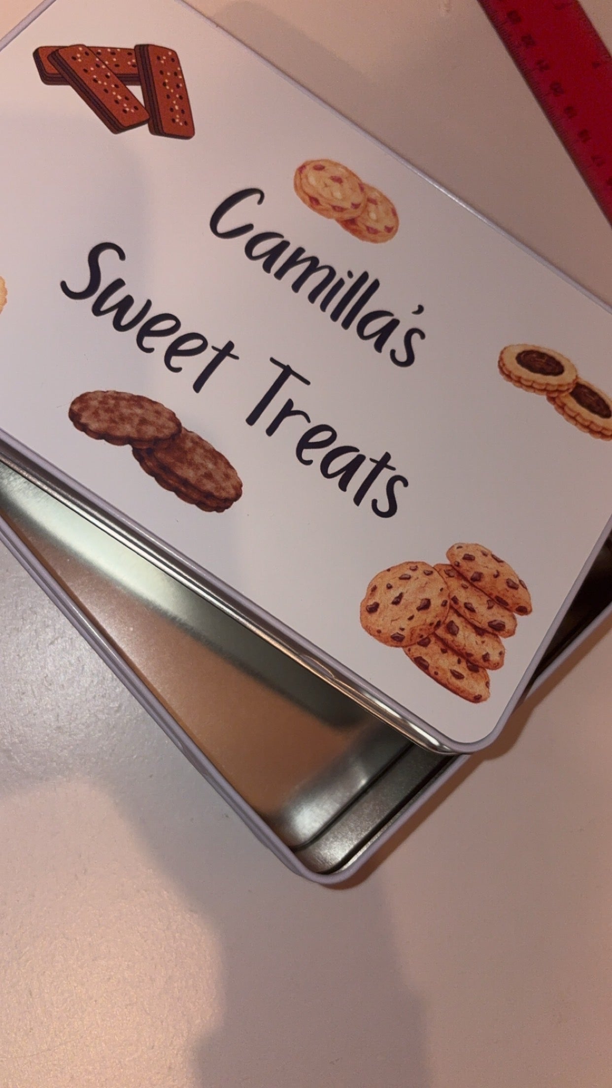 Personalised Sweet/Biscuit Tin