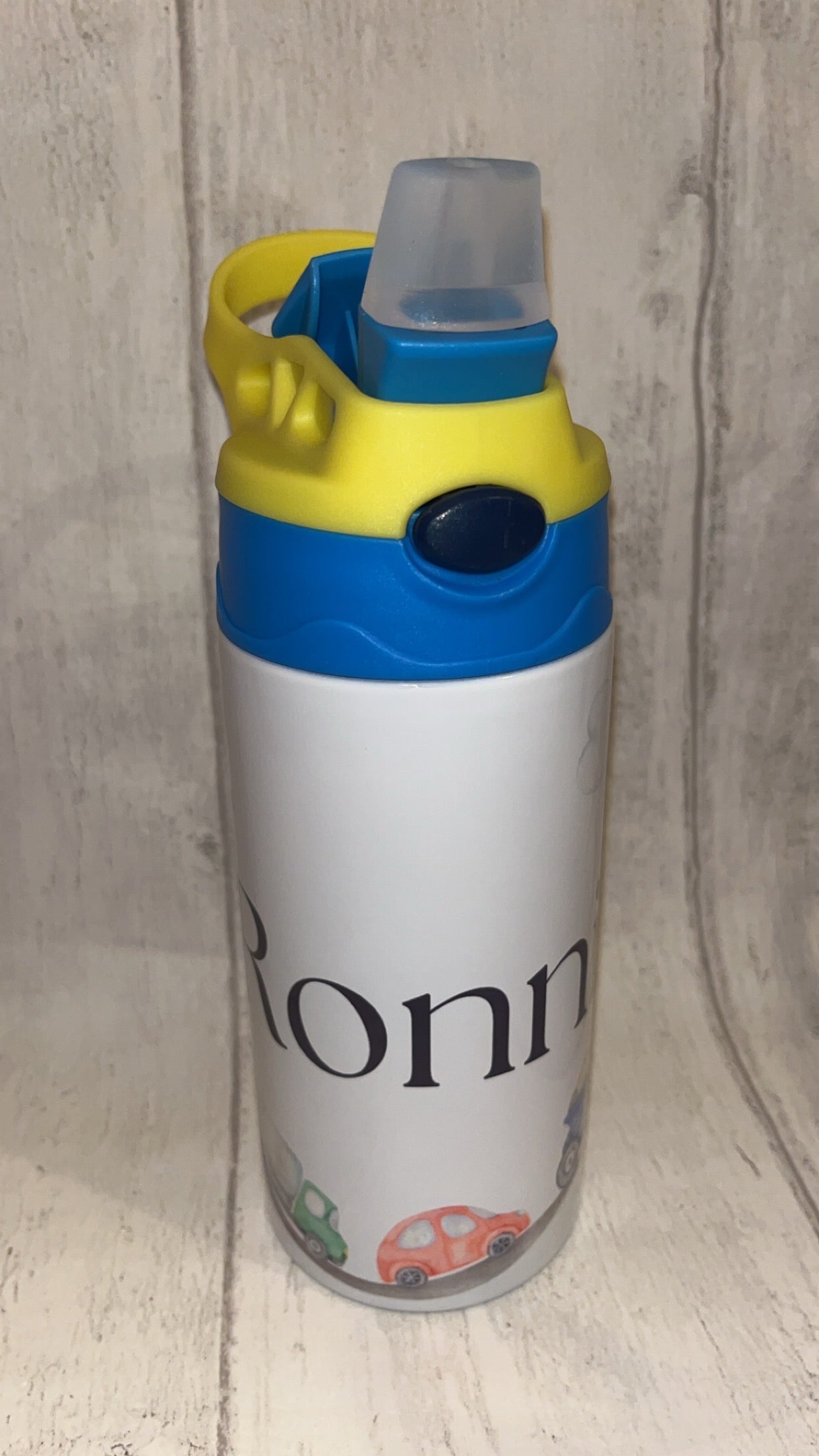 Personalised Car 12oz Water Bottle