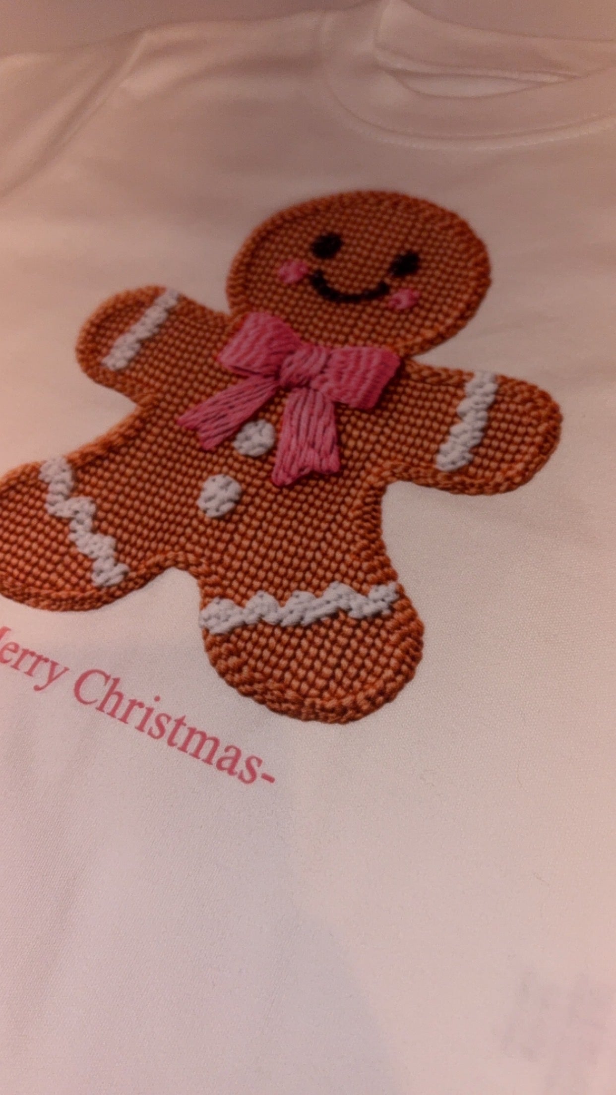 Christmas Gingerbread/Santa Children's Bodysuit/T-Shirt