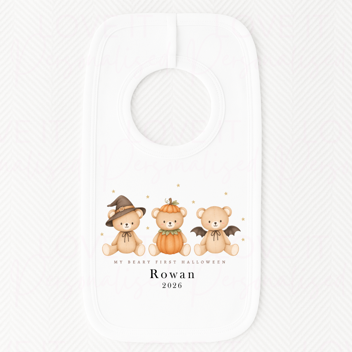 Personalised My Beary First Bib/Bodysuit/Sleepsuit