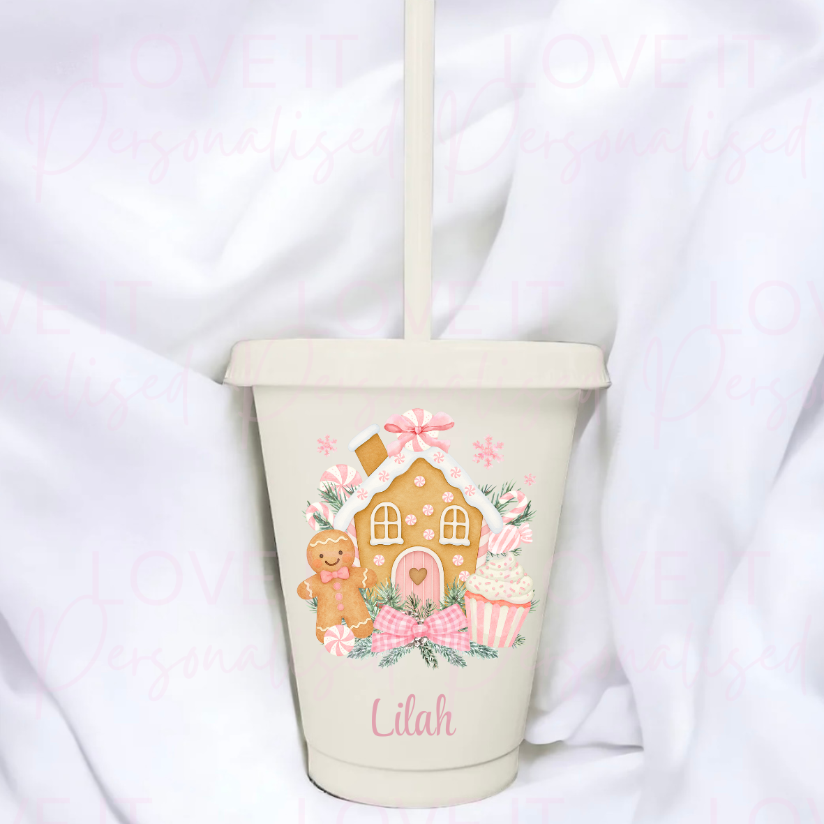 Personalised Children’s Christmas 16oz Cold Cups