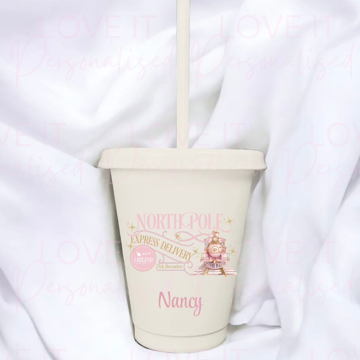 Personalised Children’s Christmas 16oz Cold Cups