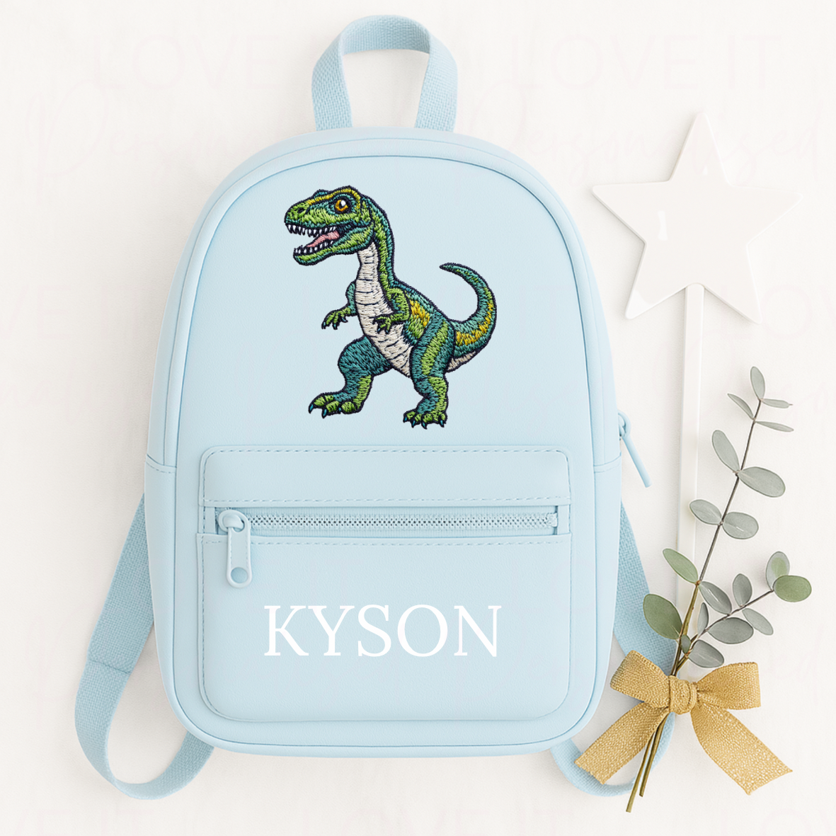 Personalised Children’s Dinosaur Backpack