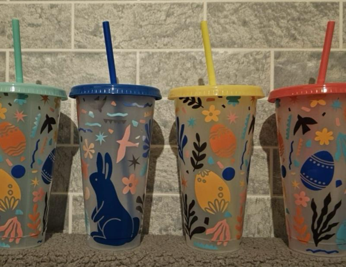 Easter Colour Changing 24oz Cold Cup