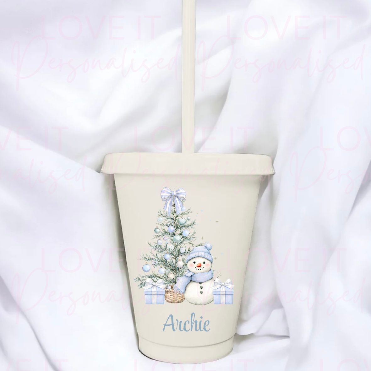 Personalised Children’s Christmas 16oz Cold Cups