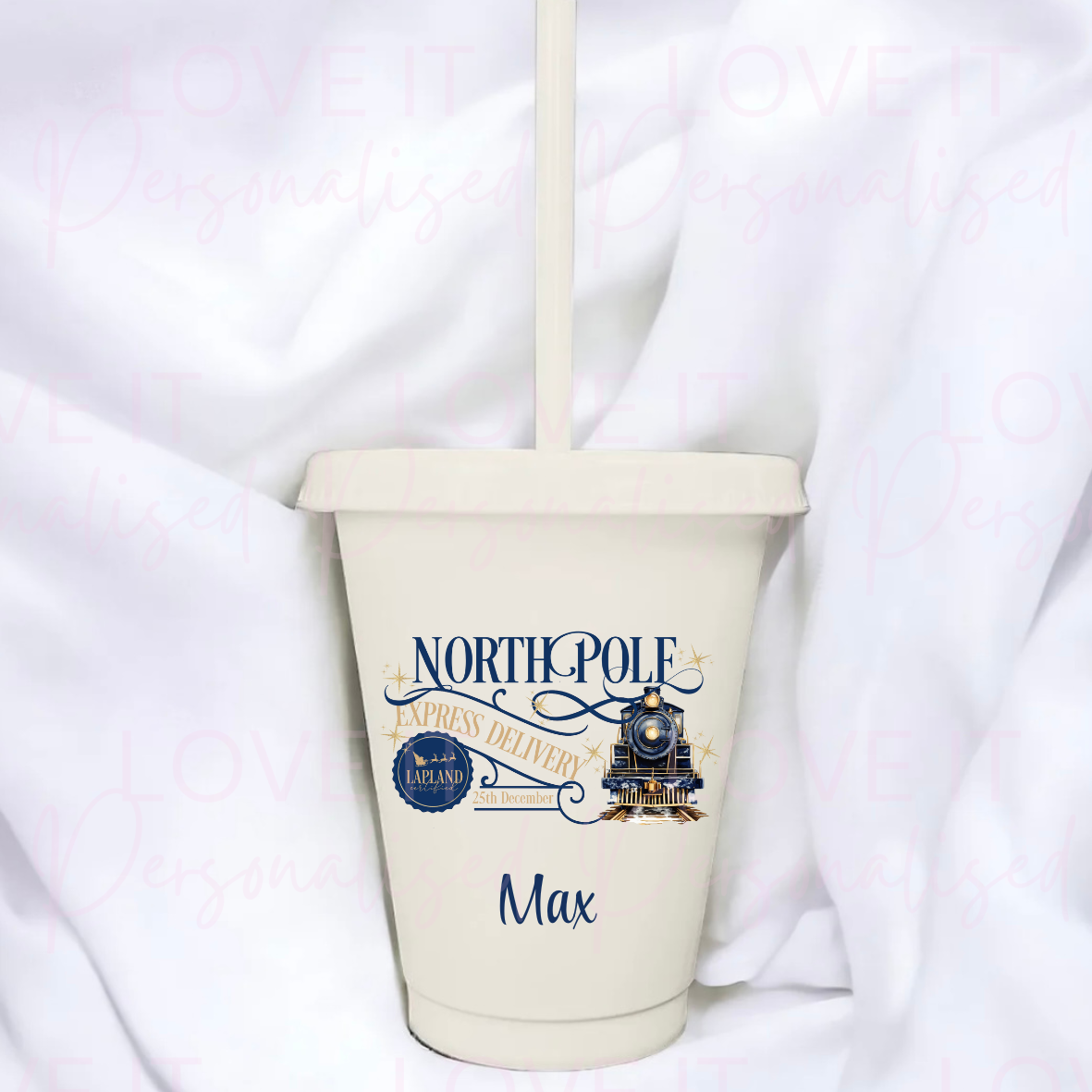 Personalised Children’s Christmas 16oz Cold Cups