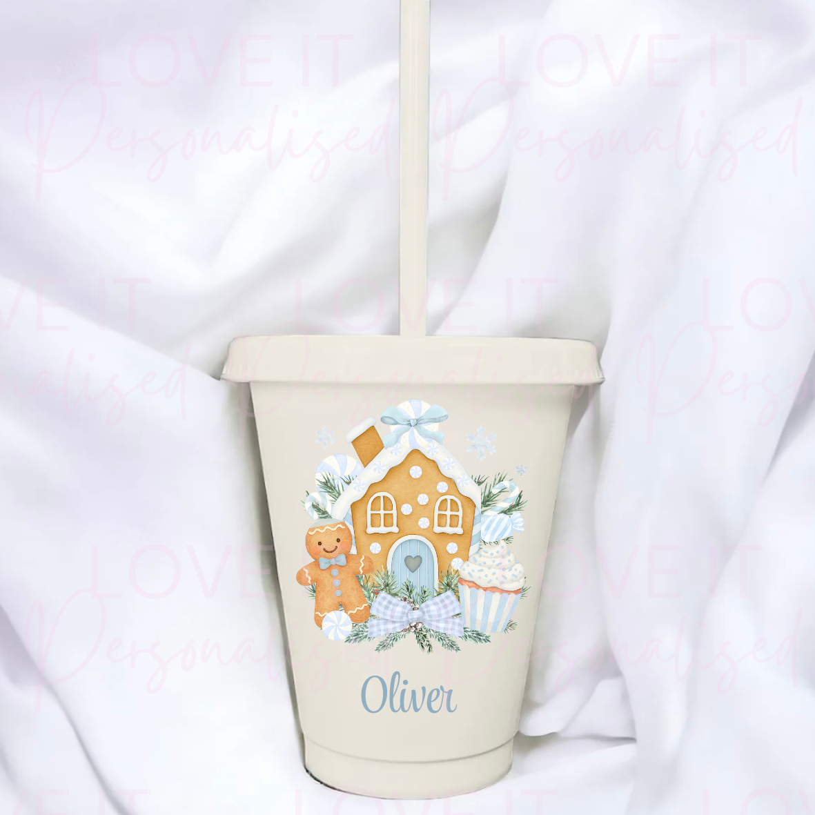 Personalised Children’s Christmas 16oz Cold Cups