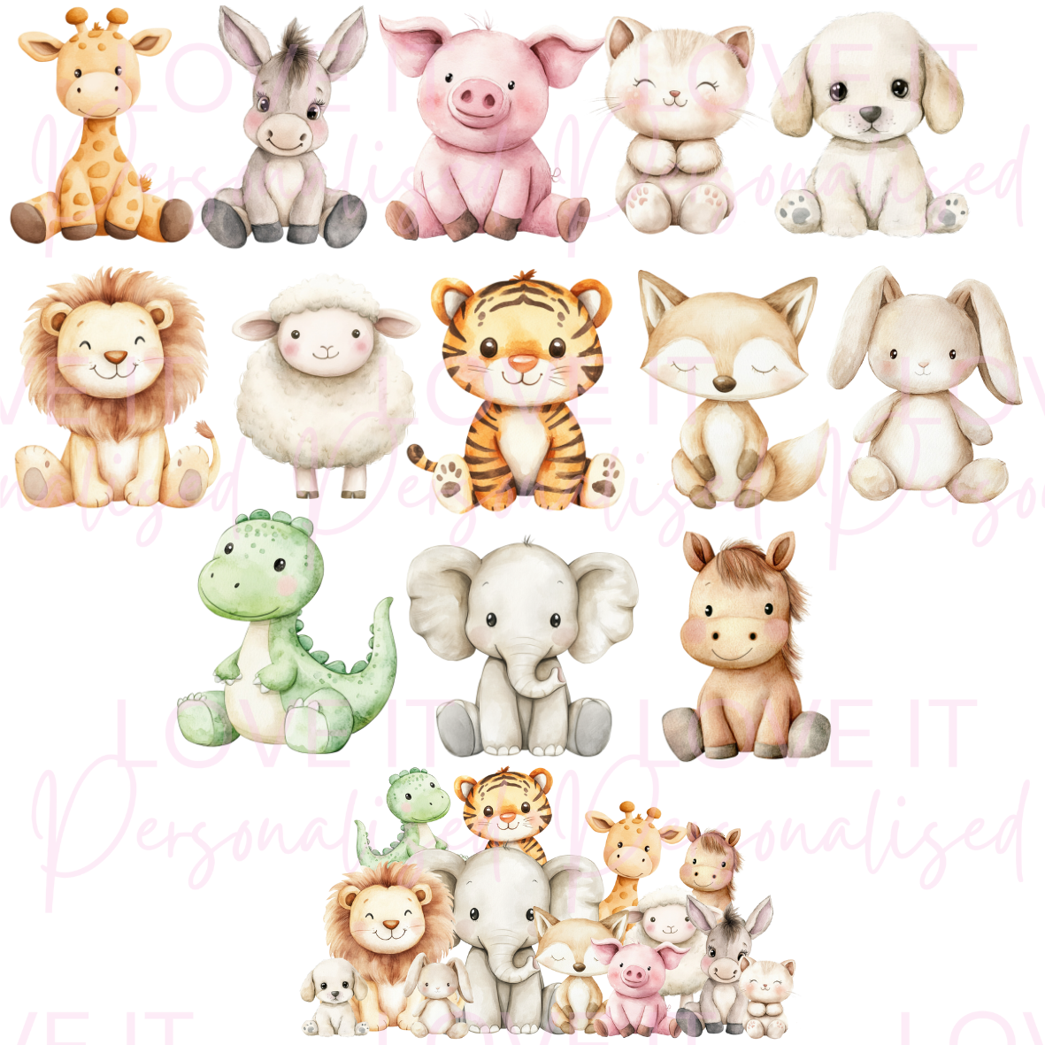 Personalised Children’s Animal Mini Backpack