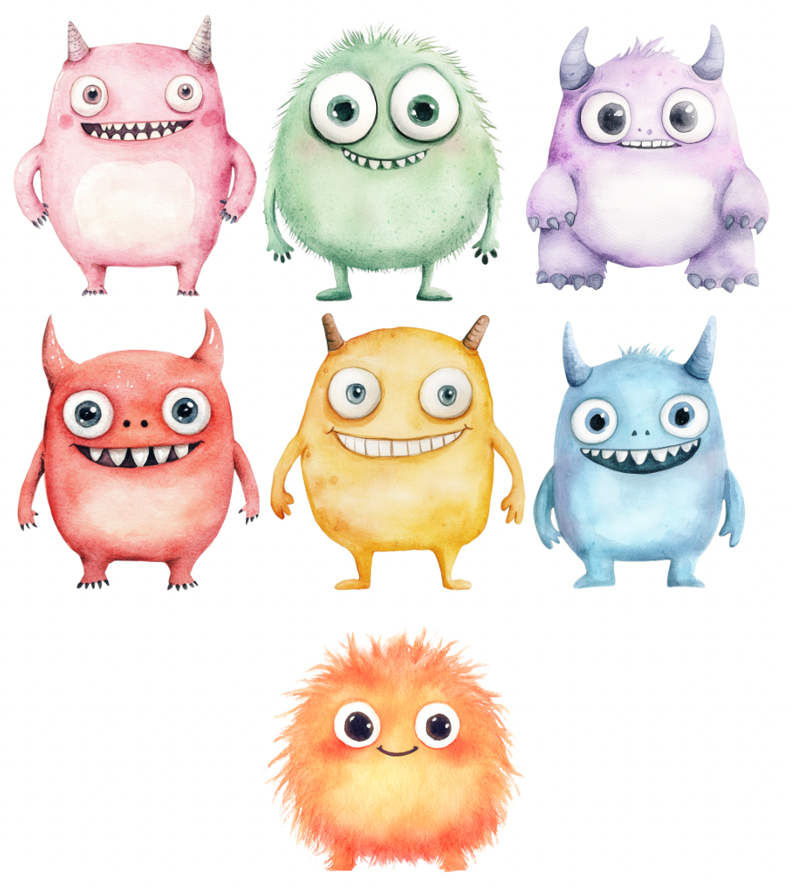Personalised Children’s Monster Mini Backpack