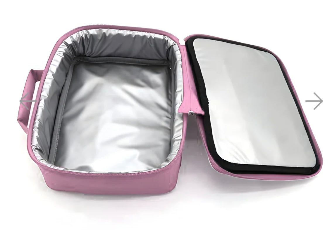 Personalised Mermaid Pink Lunch Bag