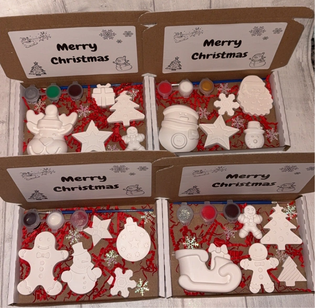 Christmas Small Paint set