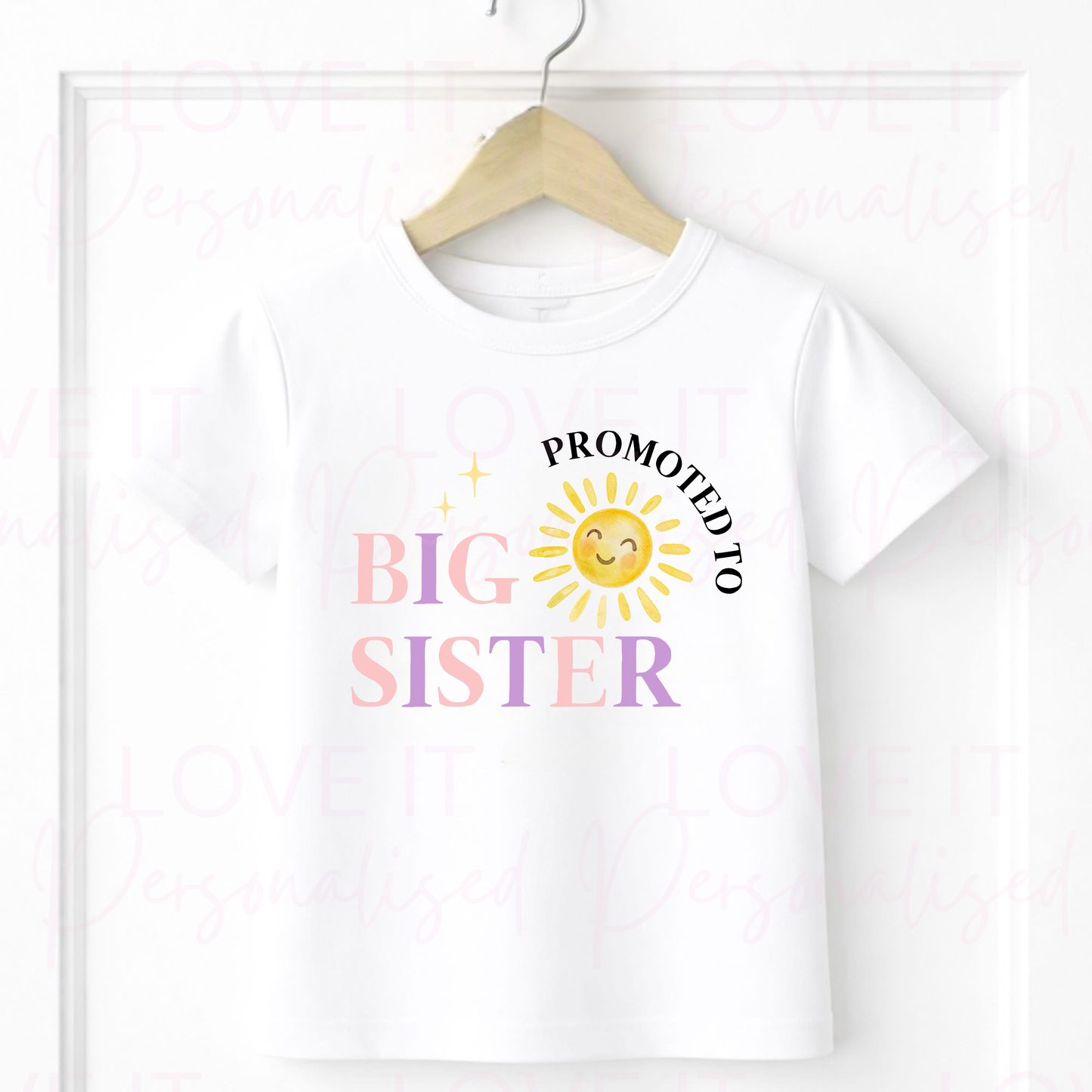 Big Sister Announcement T-Shirt