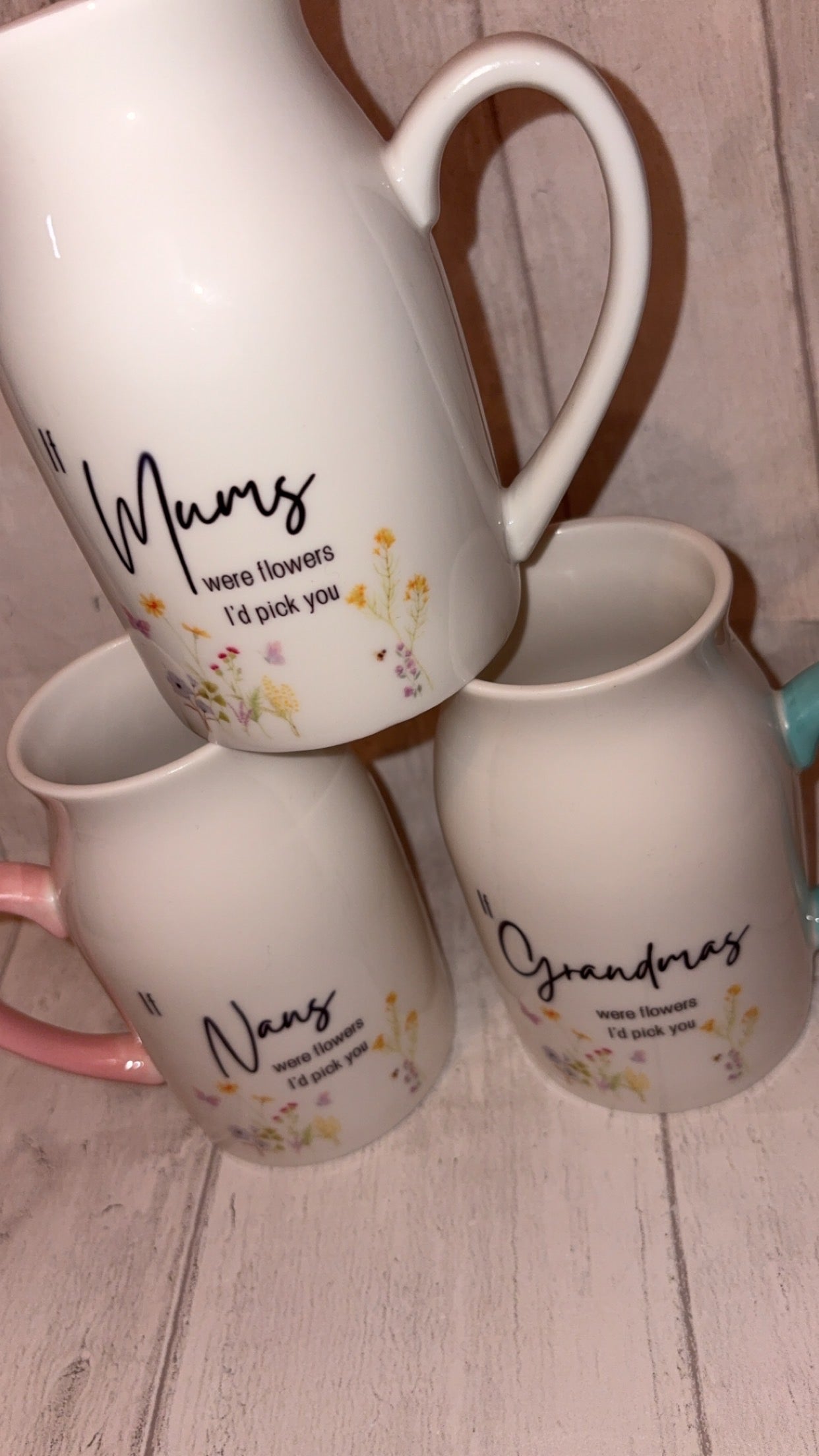 If… Were Flowers Ceramic Vase/Milk Jug