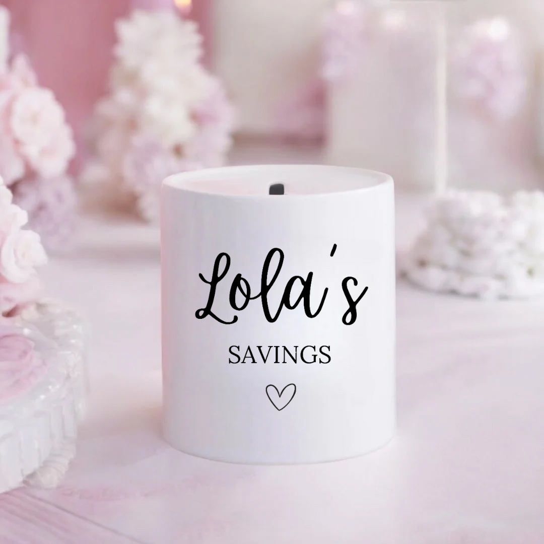 Personalised Savings Money Box