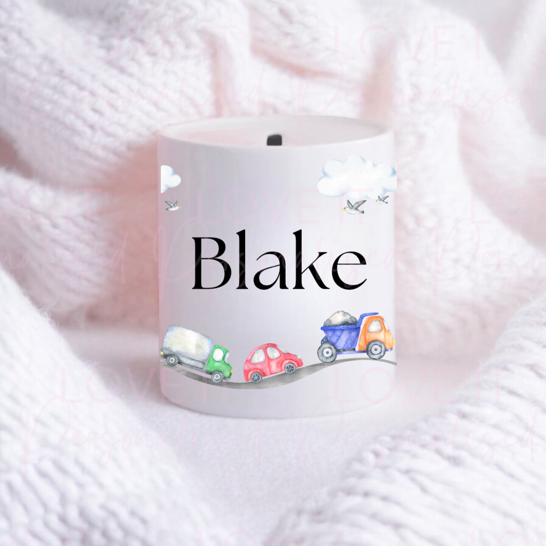 Personalised Car Money Box