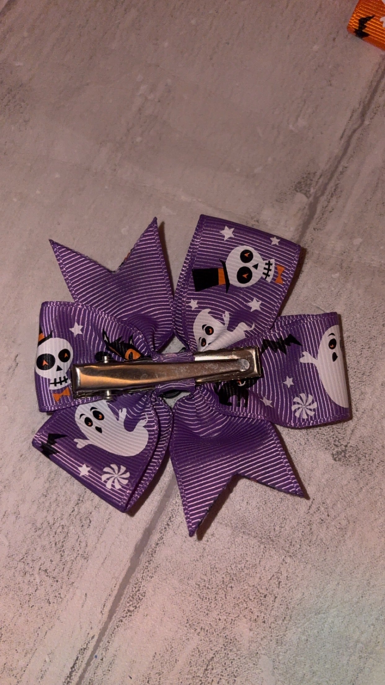 Halloween Hair Bow