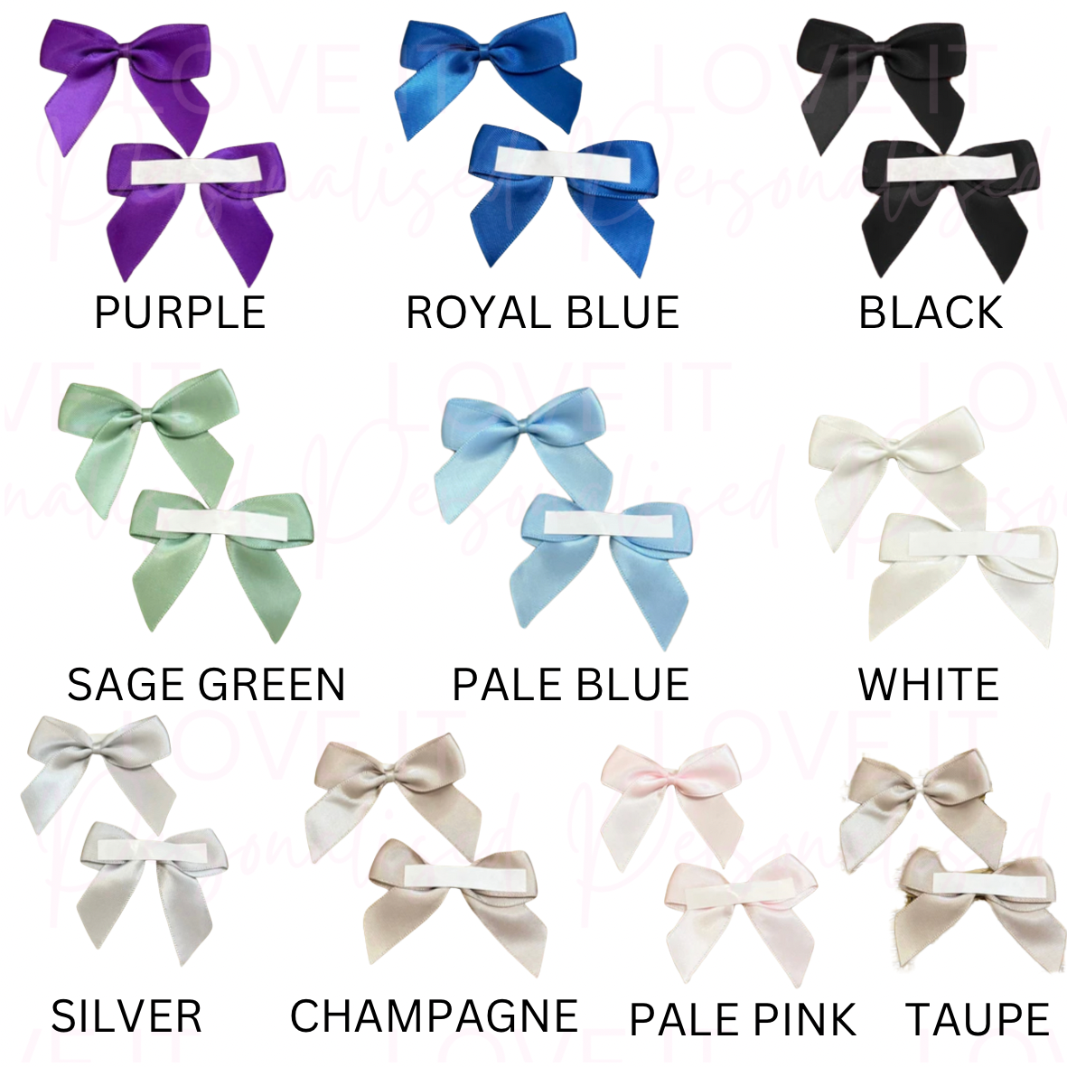 Personalised White Plastic Wedding Title Champagne Flute