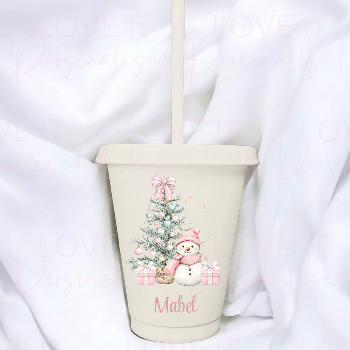 Personalised Children’s Christmas 16oz Cold Cups