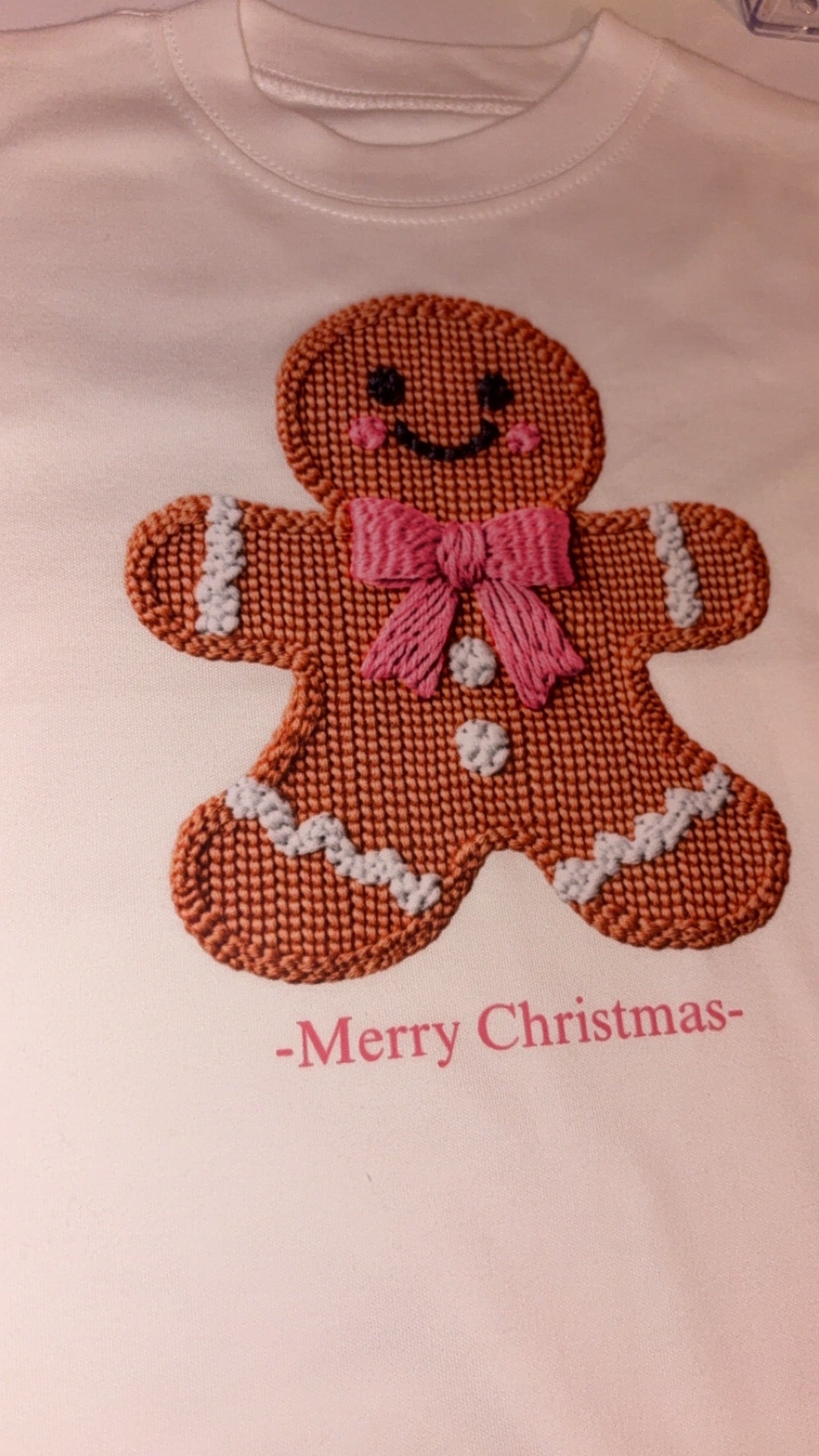 Christmas Gingerbread/Santa Children's Bodysuit/T-Shirt
