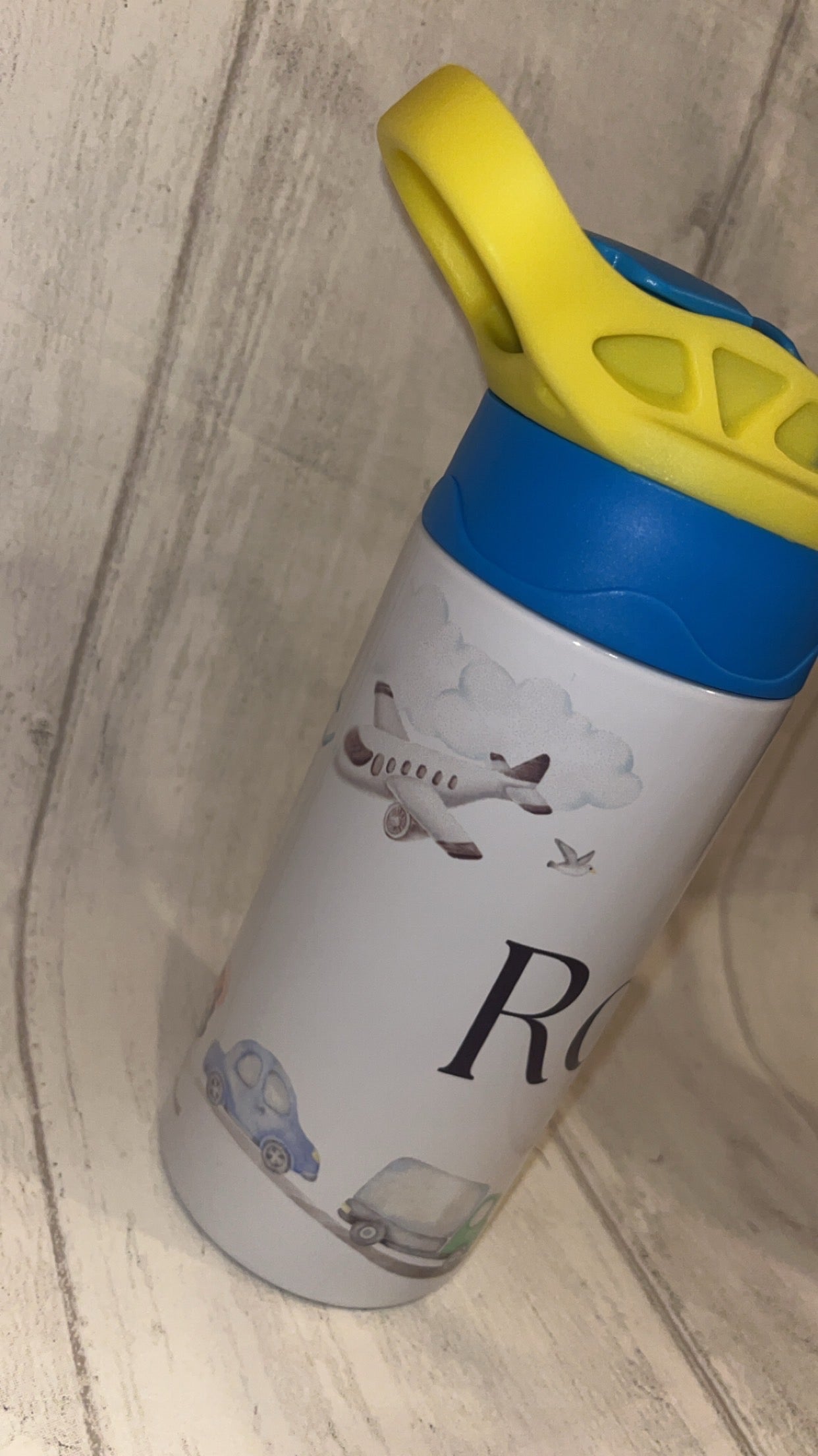 Personalised Car 12oz Water Bottle