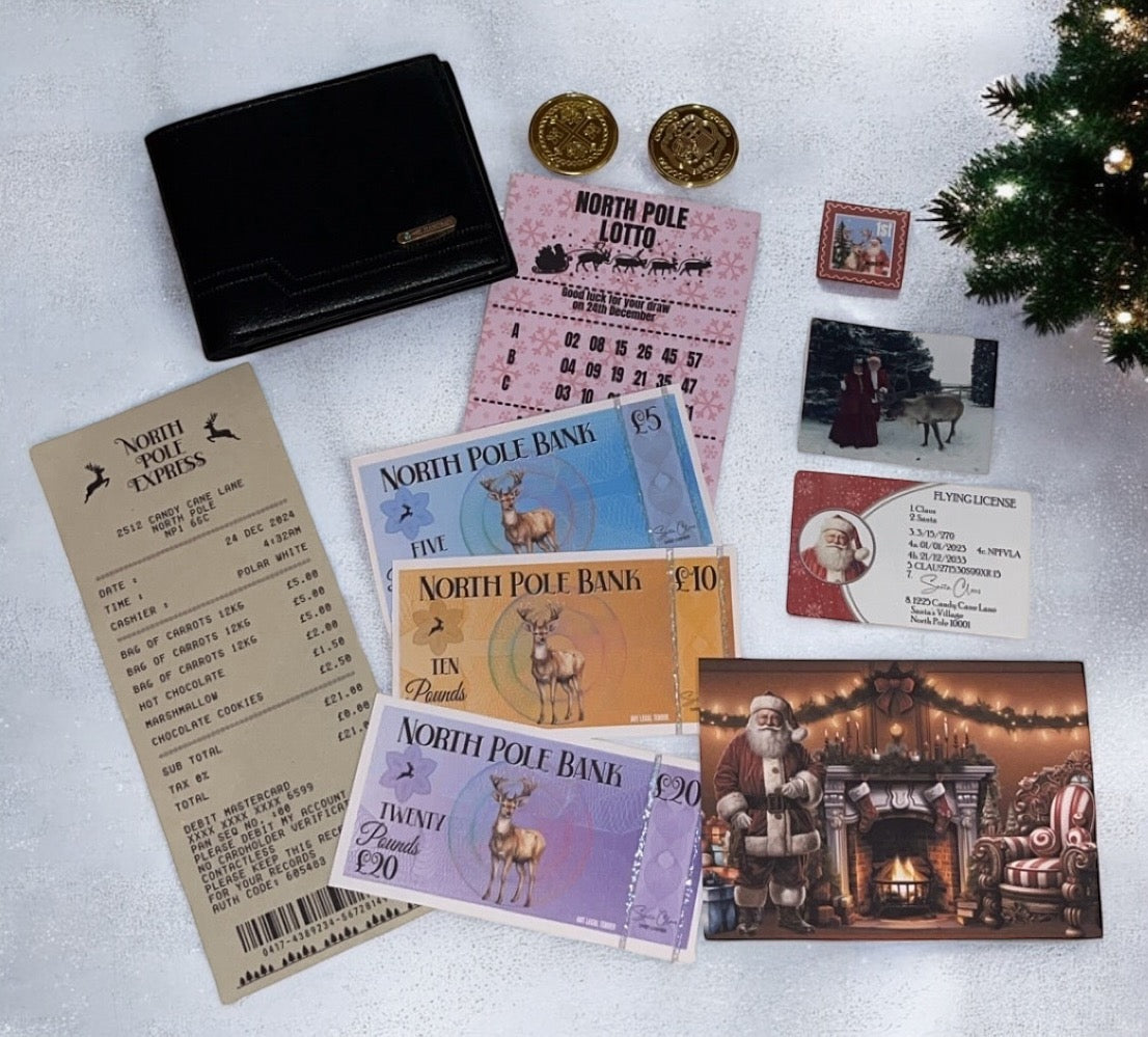 Santa’s Lost Wallet Contents