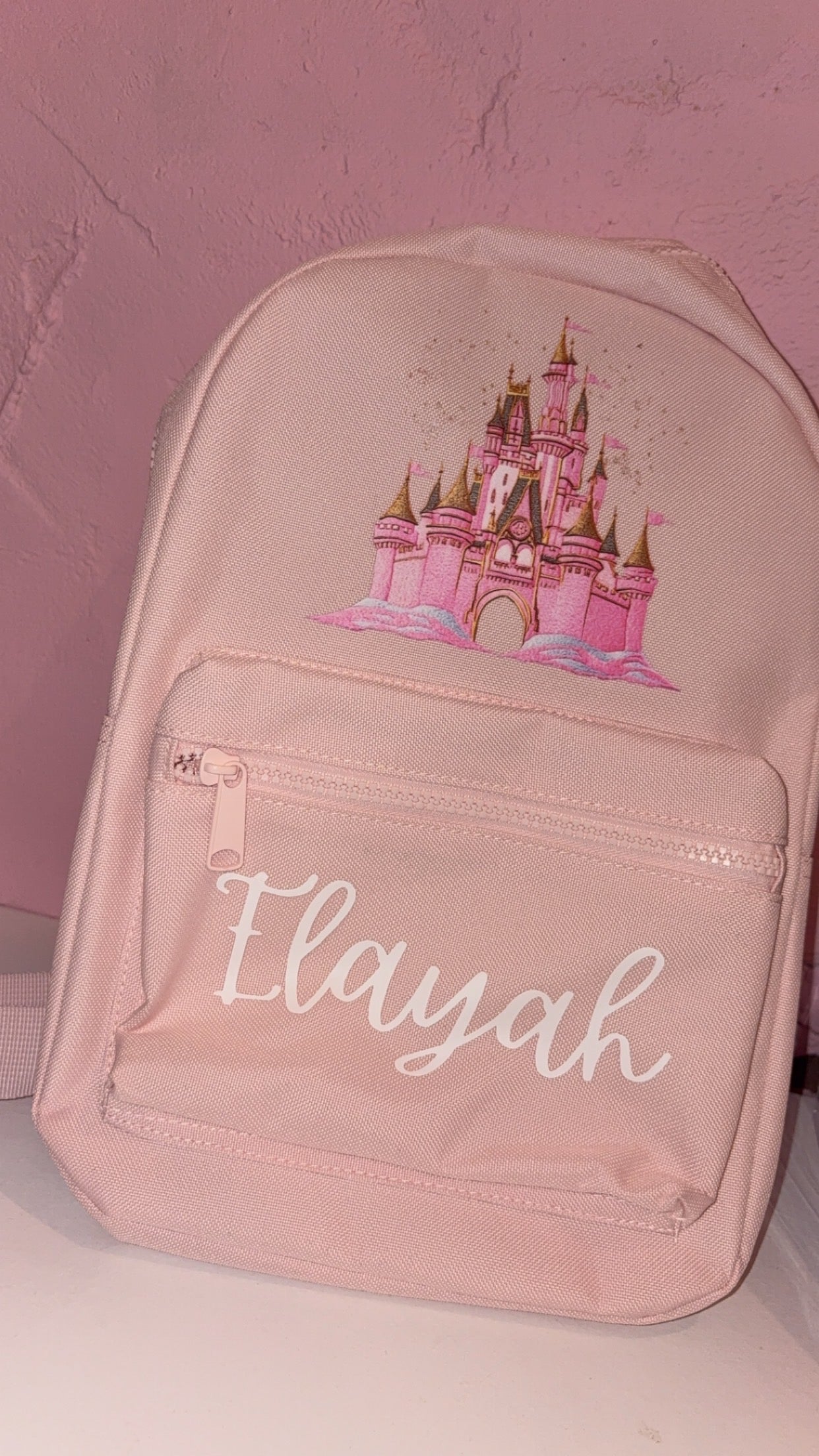 Personalised Children’s Princess Castle Backpack