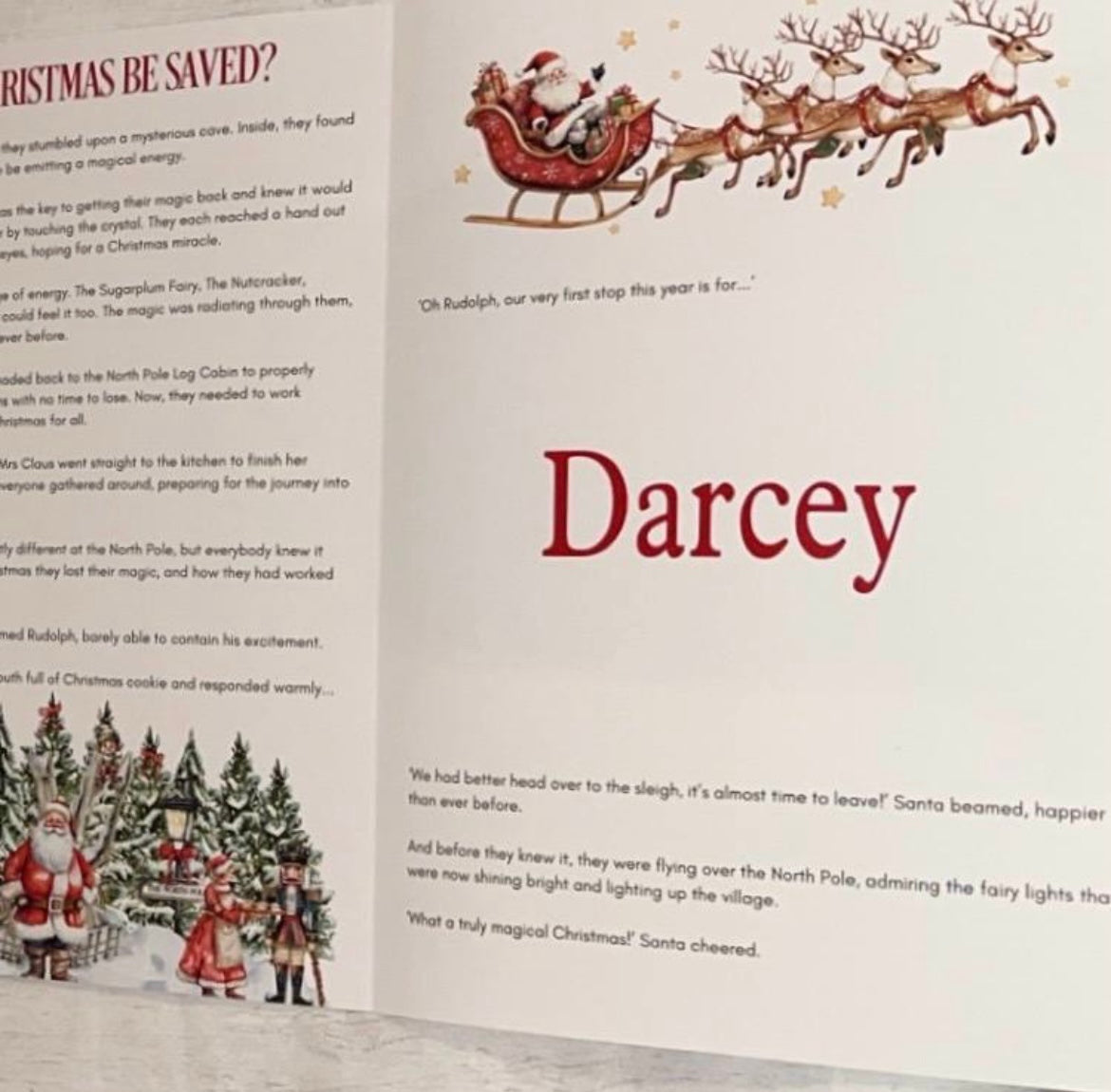 Personalised Christmas Story Booklet