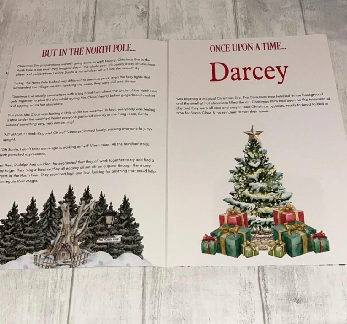 Personalised Christmas Story Booklet