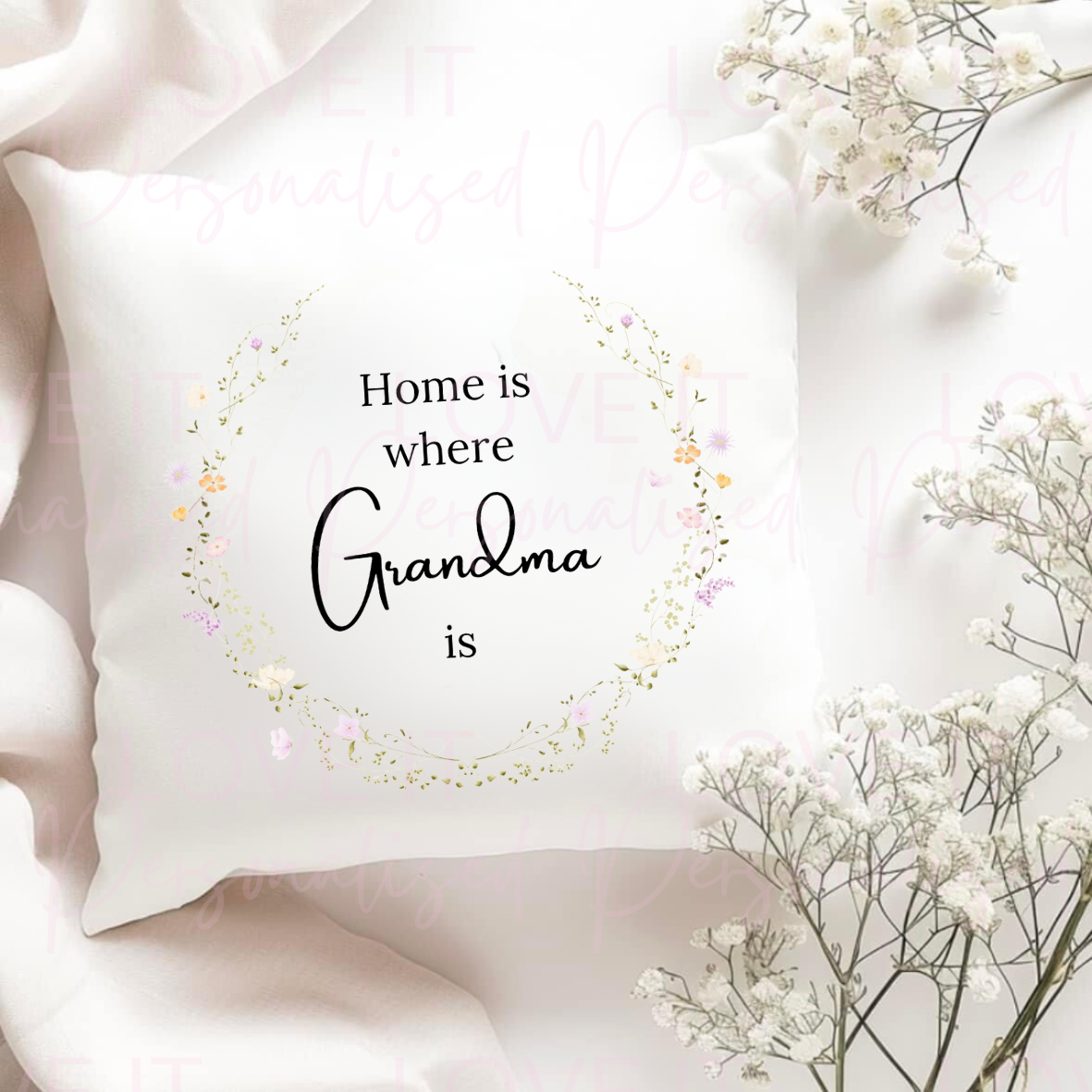 Home Is Where… Is Cushion