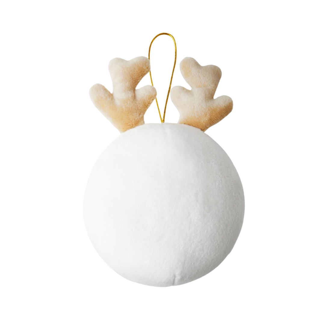 Personalised Christmas Reindeer Bauble Decoration