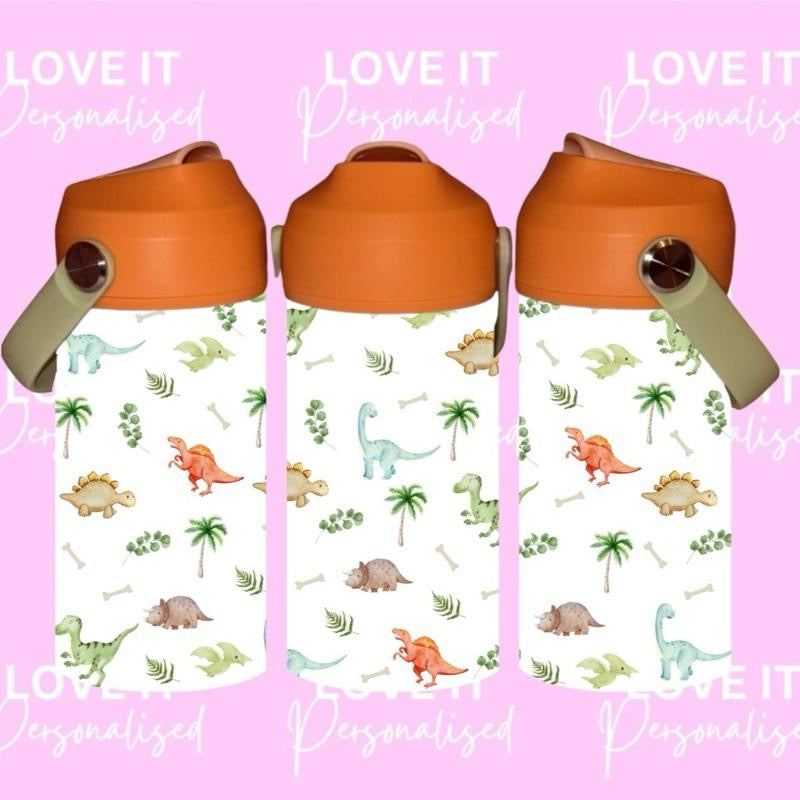 Dinosaur 12oz Water Bottle