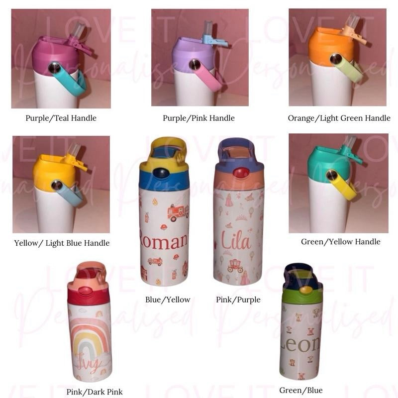 Personalised Dinosaur 12oz Water Bottle