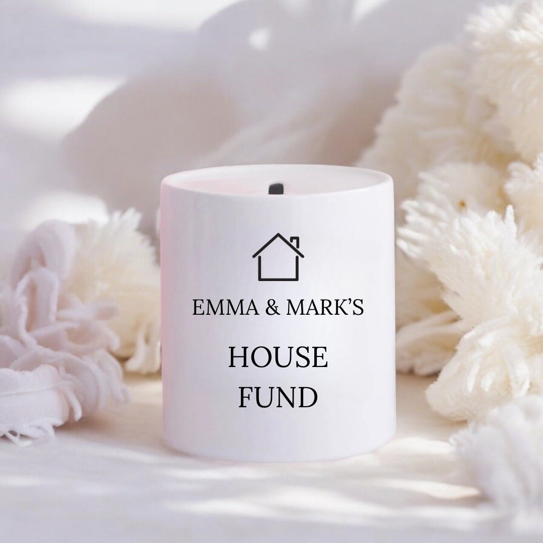 Personalised House Fund Money Box