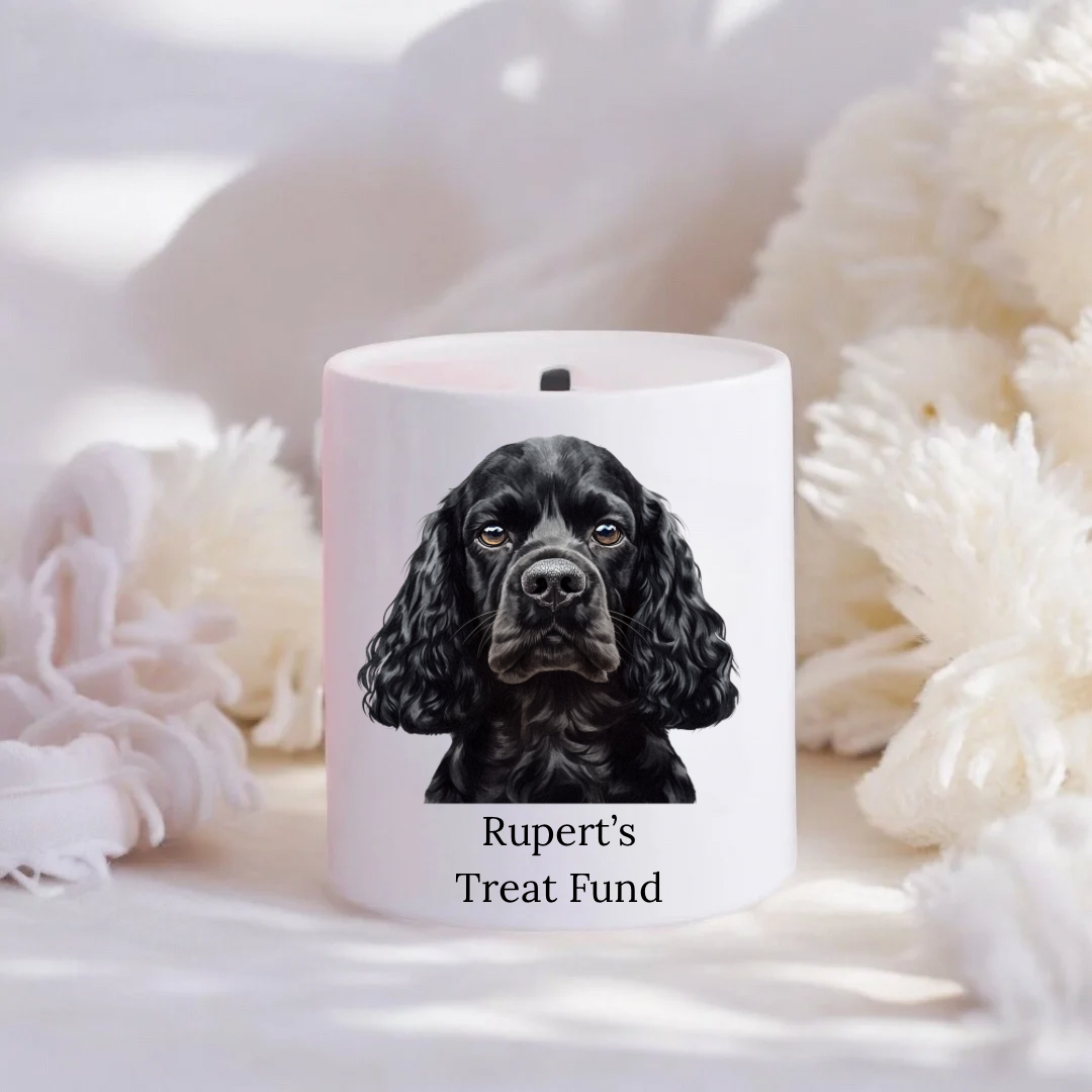 Personalised Dog Treat Fund Money Box