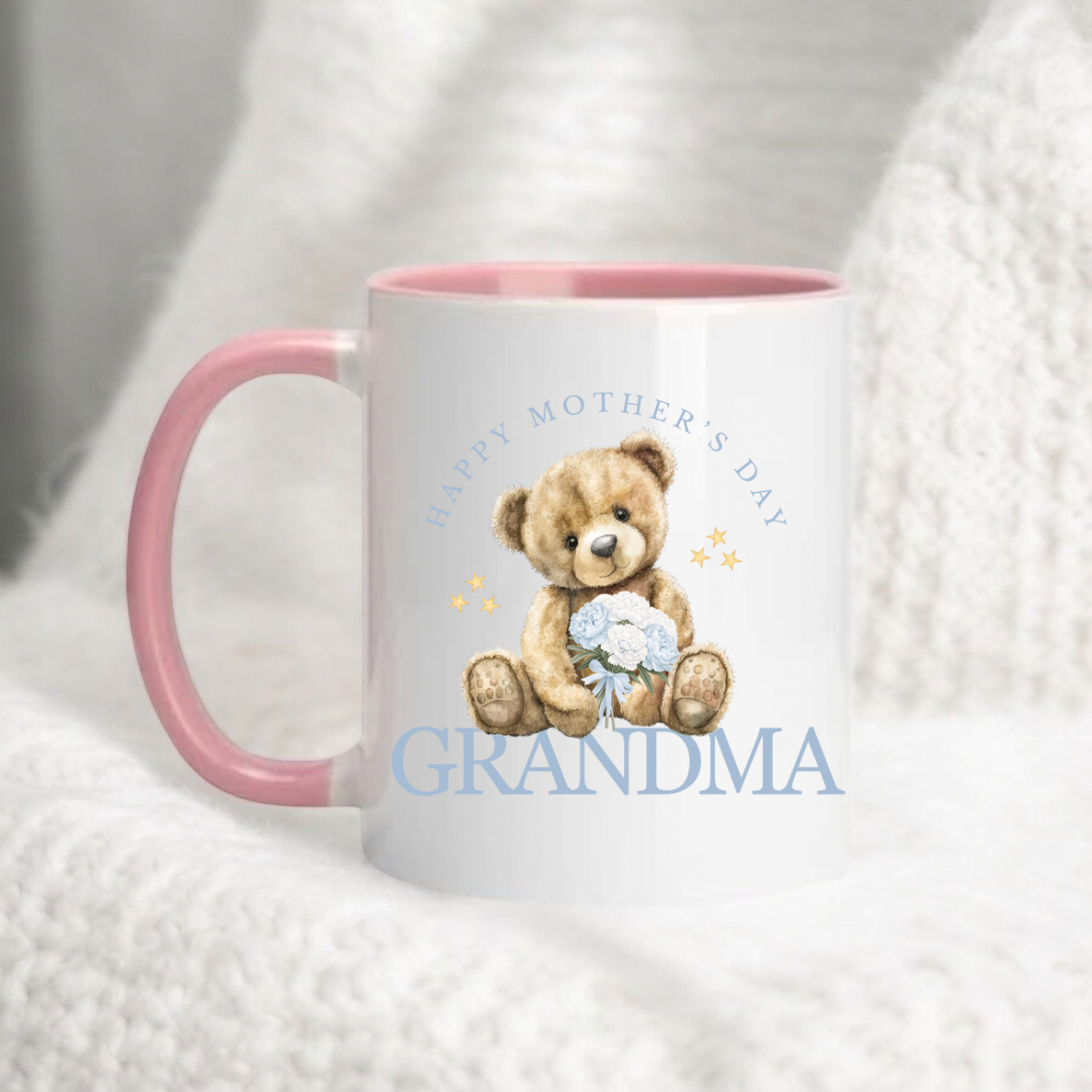 Blue Happy Mother's Day Grandma Mug