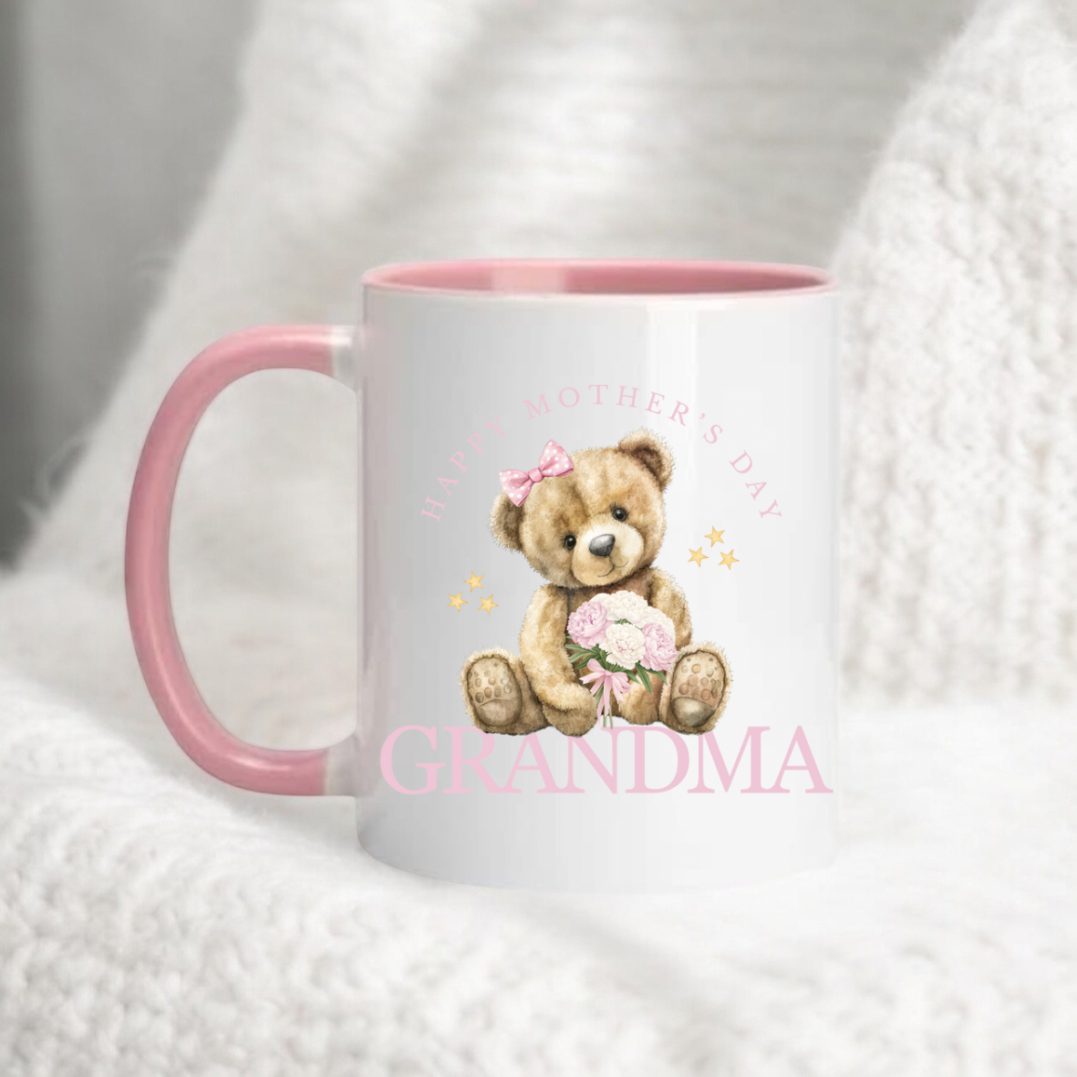 Pink Happy Mother's Day Grandma Mug