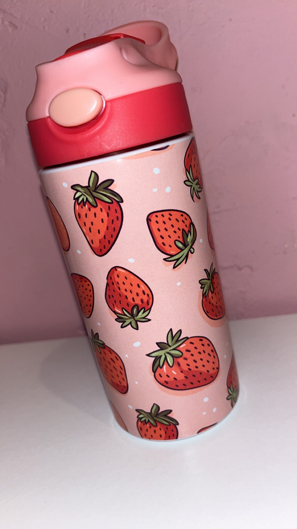 Strawberry Children’s Water Bottle