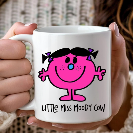 Little Miss Moody Cow Mug