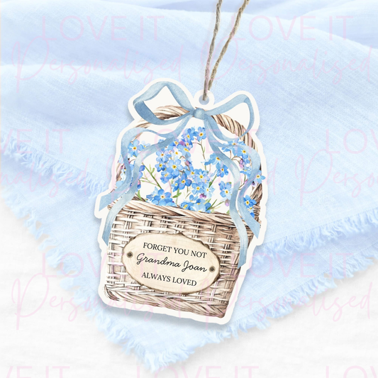 Personalised Always Loved Memory Keyring