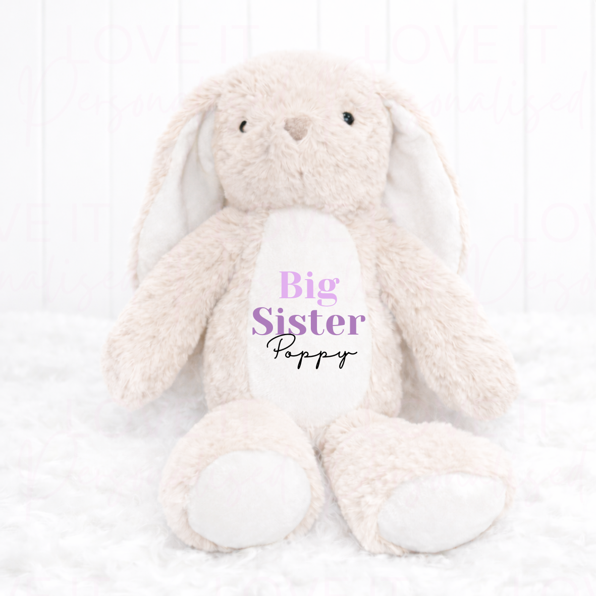 Personalised Big/Little Sister Teddy