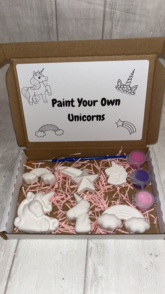 Unicorn Themed Paint Set
