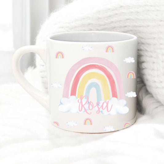 Personalised Rainbow Children’s 6oz Ceramic Mug