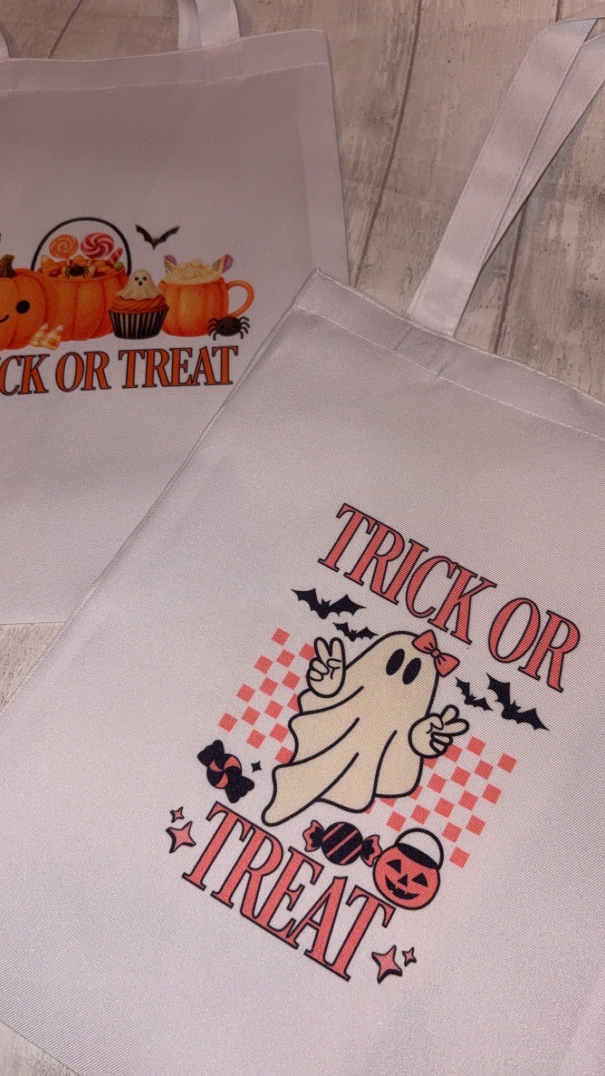 Halloween Trick Or Treat Bags