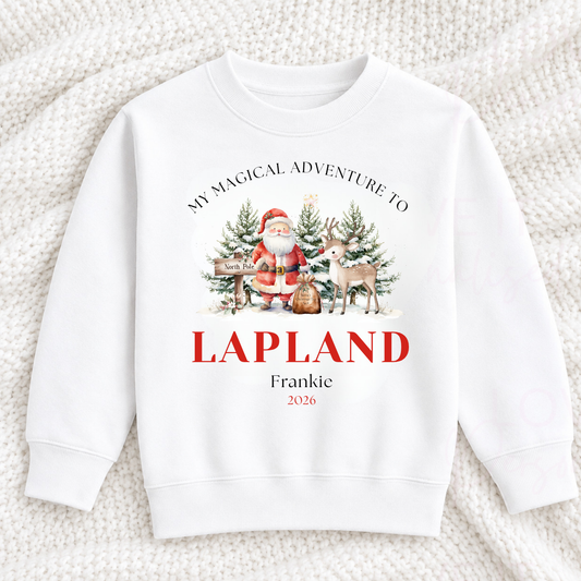 Personalised Children's Lapland Sweatshirt