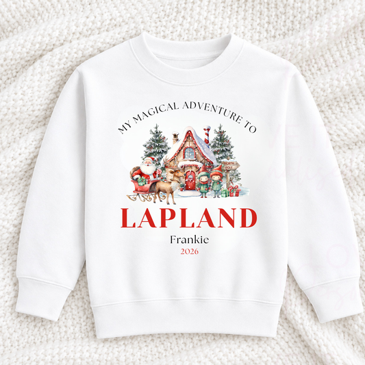 Personalised Children's Lapland Sweatshirt