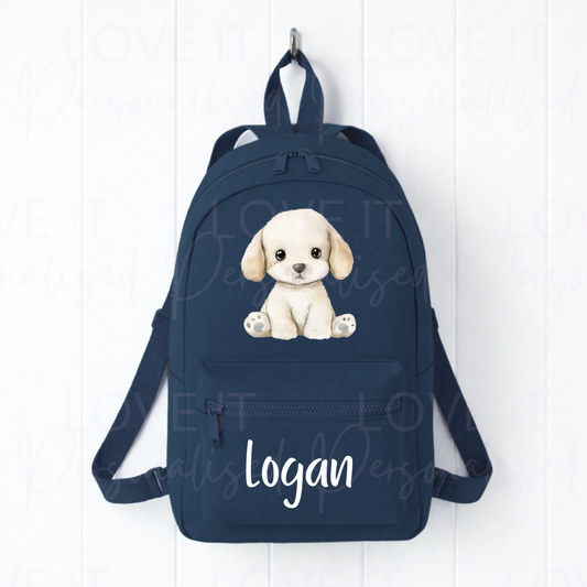Personalised Children’s Dog Mini Backpack