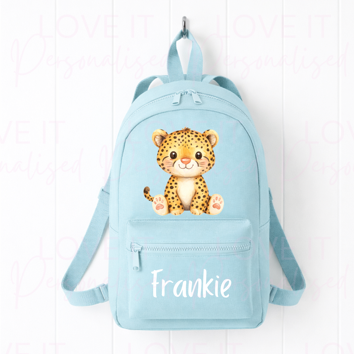 Personalised Children’s Cheetah Mini Backpack