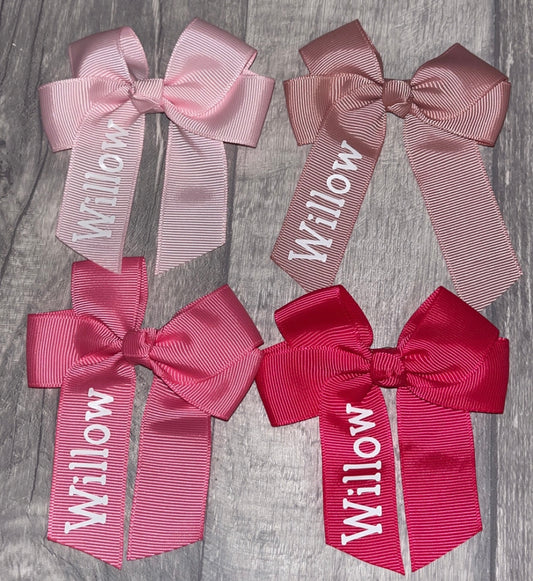 Personalised Hair Bow