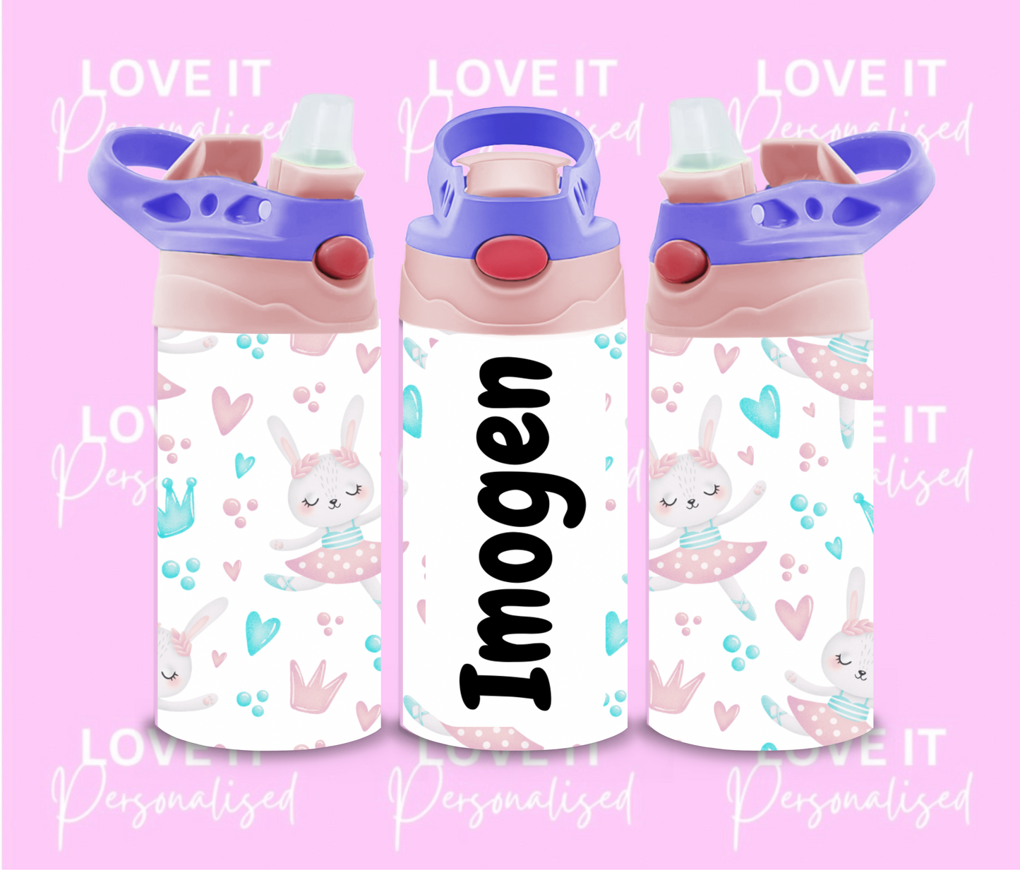 Children’s Personalised Ballerina Water Bottle